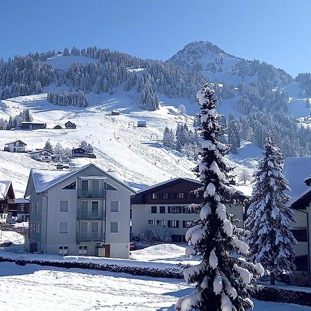 Апартаменты Hueslermatte 1 Oberiberg Экстерьер фото